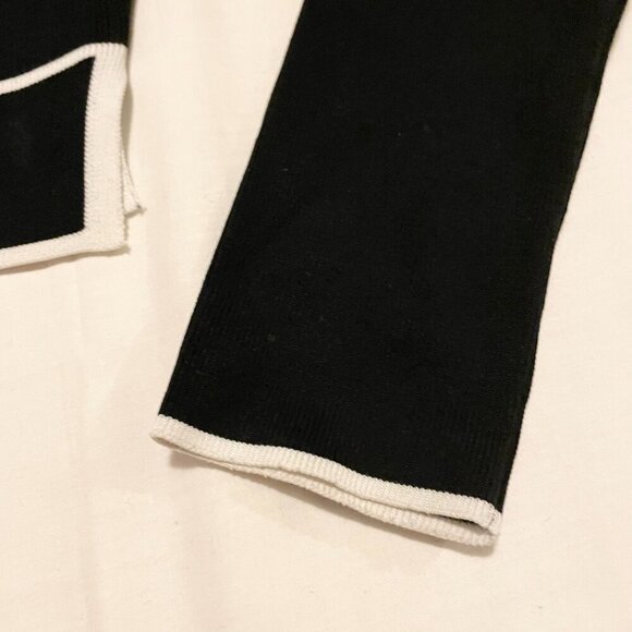 Grey Lab Faux Button Sweater Pullover Womens Small Long Sleeve Top - Picture 9 of 16